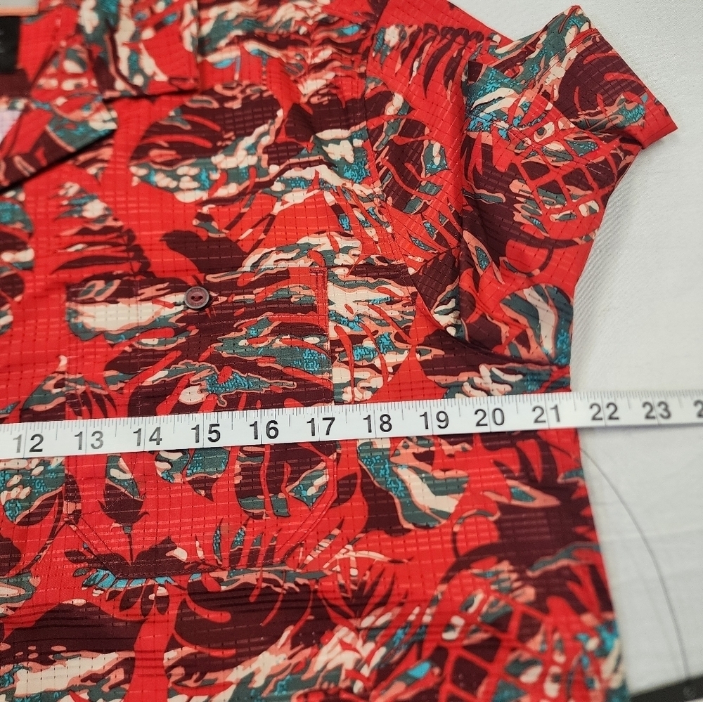 NWT 5.11 Tactical Red Camo Vented Button Up Shirt Size Small - Picture 5 of 9